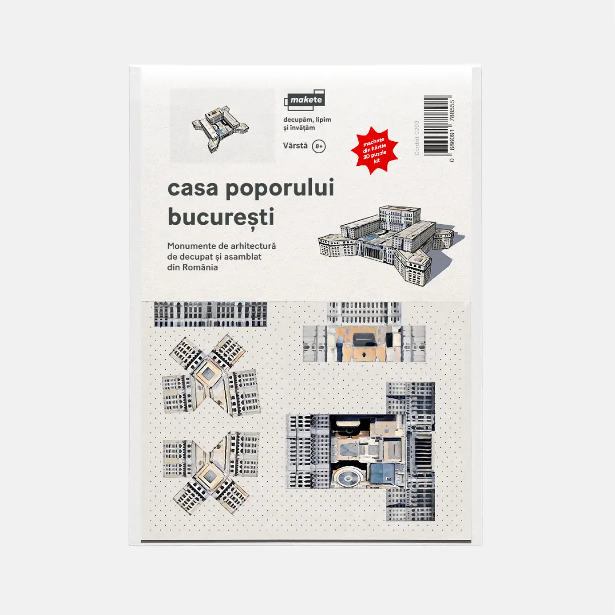 Atelier pentru machete din hartie pentru decupat